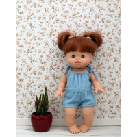 Jumpsuit spijkerstof met zakken